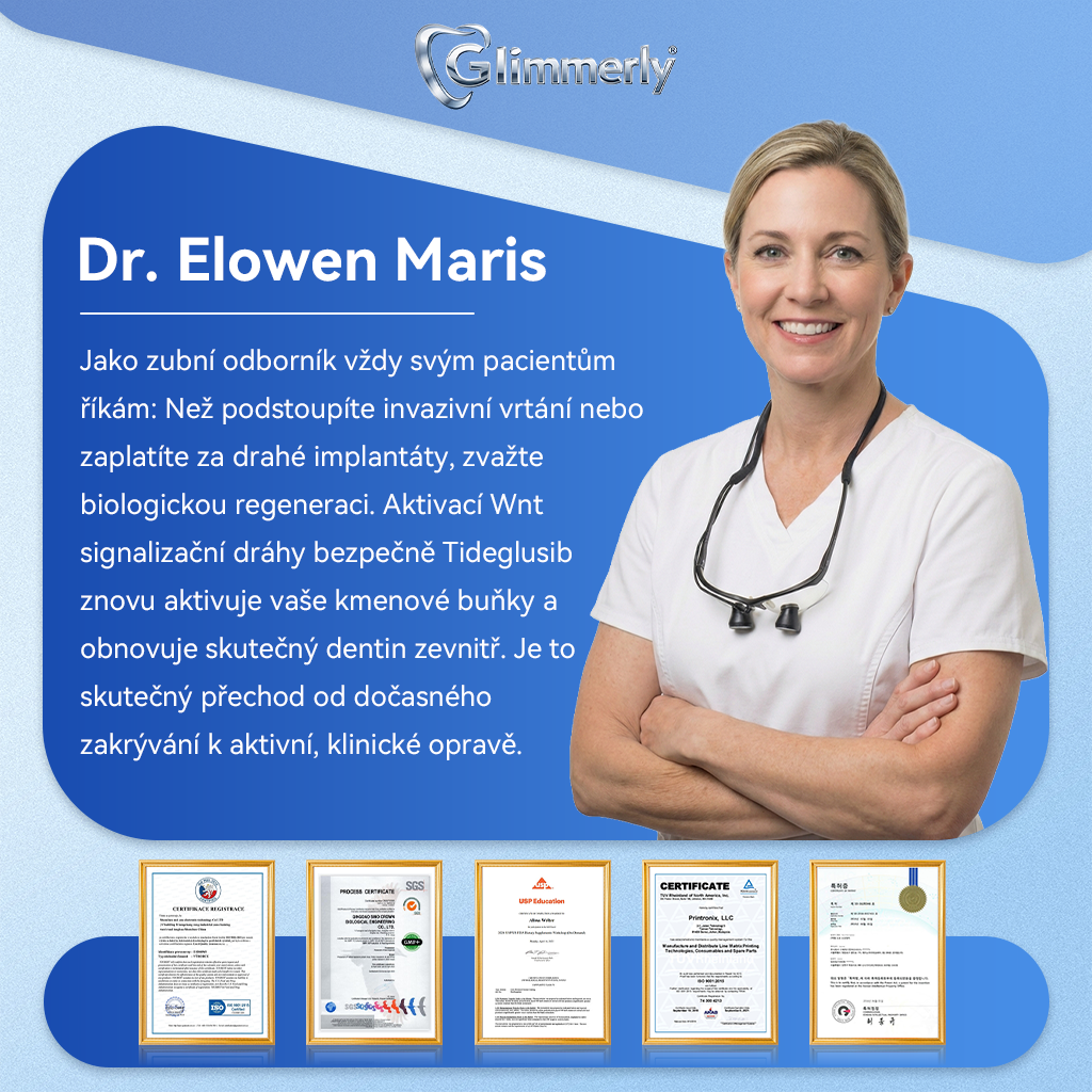 𝑮𝒍𝒊𝒎𝒎𝒆𝒓𝒍𝒚®🦷  𝑻𝒊𝒅𝒆𝒈𝒍𝒖𝒔𝒊𝒃 𝑴𝒊𝒄𝒓𝒐𝒏𝒆𝒆𝒅𝒍𝒆 𝑷𝒂𝒕𝒄𝒉 𝒏𝒂 𝒐𝒑𝒓𝒂𝒗𝒖 𝒛𝒖𝒃ů 𝒂 𝒅á𝒔𝒏í | Pokročilé náplasti pro aktivaci kmenových buněk zubů 👩‍⚕️ (Obnova zubní skloviny a dentinu • Posílení dásní • Odstranění zubního kamene a zápachu • Zastavení citlivosti zubů)💎