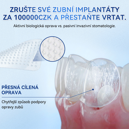 𝑮𝒍𝒊𝒎𝒎𝒆𝒓𝒍𝒚®🦷  𝑻𝒊𝒅𝒆𝒈𝒍𝒖𝒔𝒊𝒃 𝑴𝒊𝒄𝒓𝒐𝒏𝒆𝒆𝒅𝒍𝒆 𝑷𝒂𝒕𝒄𝒉 𝒏𝒂 𝒐𝒑𝒓𝒂𝒗𝒖 𝒛𝒖𝒃ů 𝒂 𝒅á𝒔𝒏í | Pokročilé náplasti pro aktivaci kmenových buněk zubů 👩‍⚕️ (Obnova zubní skloviny a dentinu • Posílení dásní • Odstranění zubního kamene a zápachu • Zastavení citlivosti zubů)💎