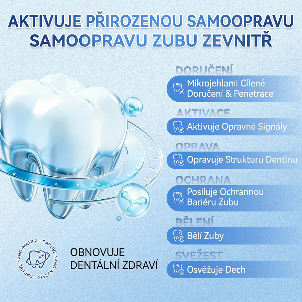 𝑮𝒍𝒊𝒎𝒎𝒆𝒓𝒍𝒚®🦷  𝑻𝒊𝒅𝒆𝒈𝒍𝒖𝒔𝒊𝒃 𝑴𝒊𝒄𝒓𝒐𝒏𝒆𝒆𝒅𝒍𝒆 𝑷𝒂𝒕𝒄𝒉 𝒏𝒂 𝒐𝒑𝒓𝒂𝒗𝒖 𝒛𝒖𝒃ů 𝒂 𝒅á𝒔𝒏í | Pokročilé náplasti pro aktivaci kmenových buněk zubů 👩‍⚕️ (Obnova zubní skloviny a dentinu • Posílení dásní • Odstranění zubního kamene a zápachu • Zastavení citlivosti zubů)💎