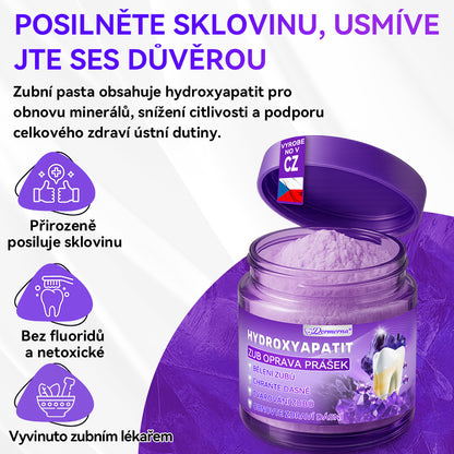 𝑫𝒐𝒓𝒎𝒐𝒓𝒏𝒂® Hydroxyapatit Zub Oprava Prášek✅Účinně léčí zubní kaz, problémy s dásněmi, citlivé zuby, afty a žluté zuby, zároveň zlepšuje celkové ústní zdraví.💎