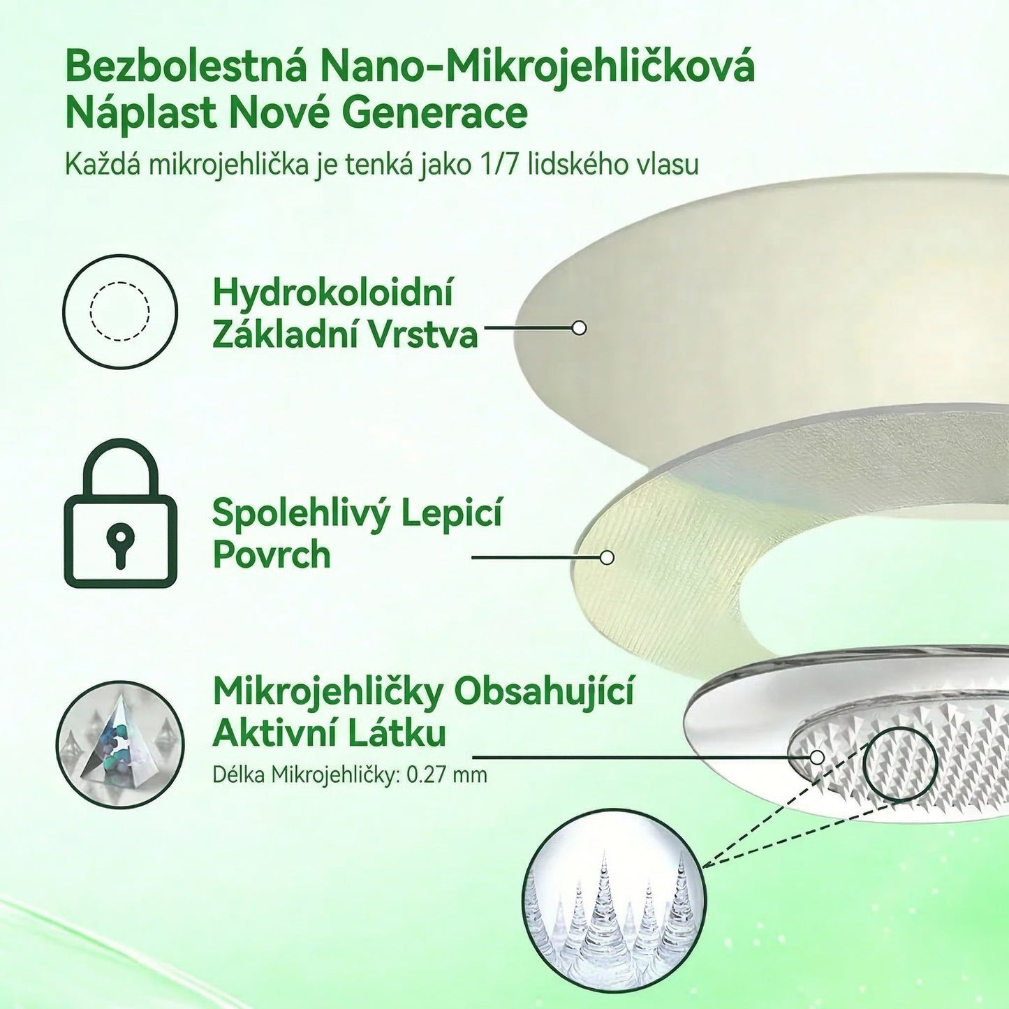 【Poslední den akce – sleva 80 %】✅ Florisma® Moringa + Berberin + NAD+ 2v1✨ Pokročilá náplast s nano-mikrojehličkami📦 7 náplastí v balení · zásoba na 1 týden