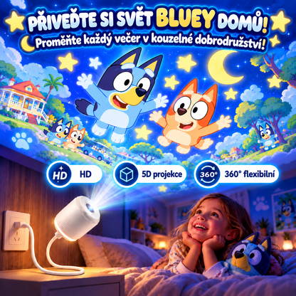 SCNDR® noční projektor ✨ – EDICE BLUEY 2026 🐾